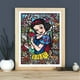 thumbnail image 3 of Disney-pintura de princesa de dibujos animados para niñas, pintura de diamantes de polvo, Frozen, punto de cruz, Blancanieves, princesa Elsa, arte de mosaico hecho a mano, bricolaje, 3 of 4