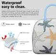 thumbnail image 3 of Lunch Bag Lunch Box for Women Reusable Insulated Lunch Bags,Water-Resistant Sea Shell Starfish Pattern Cooler Lunch Tote Bag, Large Capacity for Work Travel Picnic, 3 of 6