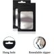 thumbnail image 2 of 100 Pack Resealable Mylar Matte Clear Window Zipper Lock Bags with Euro Hang Hole for Zip Food Storage Lock Pouches Plastic Aluminum Foil Packet (8x13, 2 of 5