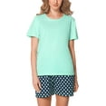 thumbnail image 1 of Merry Style MS10-177 Women's,Mint/Dark Blue, 1 of 5