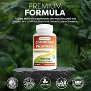 Best Naturals Chromium Picolinate 1000 mcg 120 Tablets