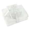 thumbnail image 6 of Hotel Style 100% Organic Cotton Luxury 6-Piece Towel Set, Arctic White, 6 of 11