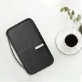 thumbnail image 2 of Leodye 1PCS Family Travel Document Organizer Capacious RFID Passport Holder Wallet -8.46x4.92x0.79 inches, 2 of 6