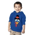 thumbnail image 2 of Awkward Styles Thanksgiving Toddler Hoodie Turkey Face Fleece Hooded Sweatshirt, 2 of 5