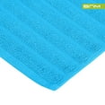 thumbnail image 4 of Lined 100% Combed Cotton Bath Mats Set for Bathroom 2 Piece, Aster Blue, 4 of 5