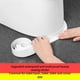 thumbnail image 2 of Kearding Tira de sellado para inodoro de baño, pegatina impermeable, fregadero de cocina, bañera, pared, decoración recortable para el hogar, cartulina, 2 of 6