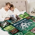 thumbnail image 6 of Yibo Baseball Gifts Blanket Flannel Soft and Comfortable Anti-static Bed Sofa Blanket, 6 of 7