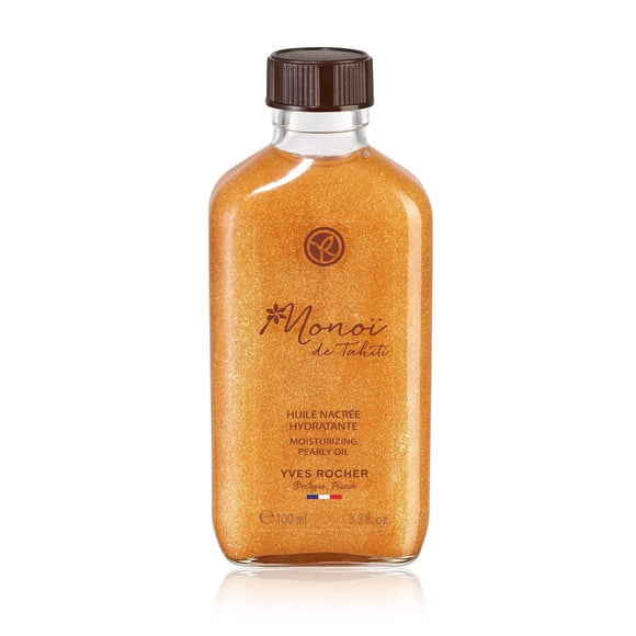 Aceite Brillante Yves Rocher Monoi de Tahiti Nutrición e Iluminación para Cuerpo y Cabello