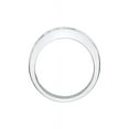 thumbnail image 2 of Princess Cut Diamond Double Row Wedding Band in 14K White Gold (3/4 cttwcttw, H-I, I2-I3), 2 of 3