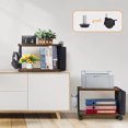DNGZJAO Printer Stand with Under Desk Printer Table on Wheels 2 Tier