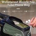 thumbnail image 2 of WEST BIKING Bicycle Frame Bag Tops Tube Bag Hard Shells Waterproof Bike Packs Cycling Accessories, 2 of 7