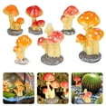 thumbnail image 4 of 6Pcs Résine Champignon Maison DIY Micro Paysage Champignon Figurines (Style Aléatoire), 4 of 7