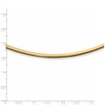 thumbnail image 2 of 925 Sterling Silver and Gold-plated 3mm Reversible Adjustable Omega Necklace 18 Inch, 2 of 5