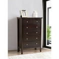 thumbnail image 4 of Glory Furniture Primo Chest in Espresso Color, 4 of 7