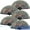 Blue, variant on Oncpcare Glitter Fans for Line Dancing, Foldable Kung Fu Tai Chi Handheld Line Dance Popping Fan for EDM, Music Festival, Club, Event, Party, Dance, Performance (Black)