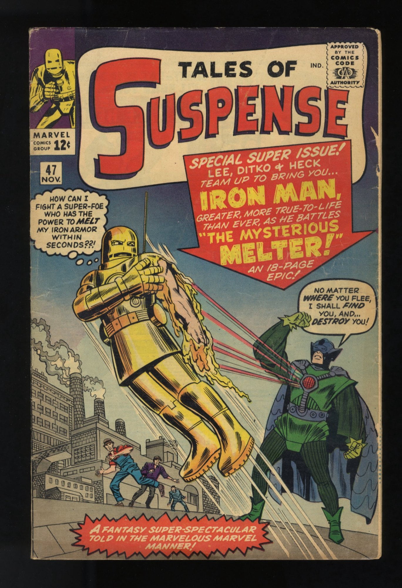 Cover of Tales of Suspense #47