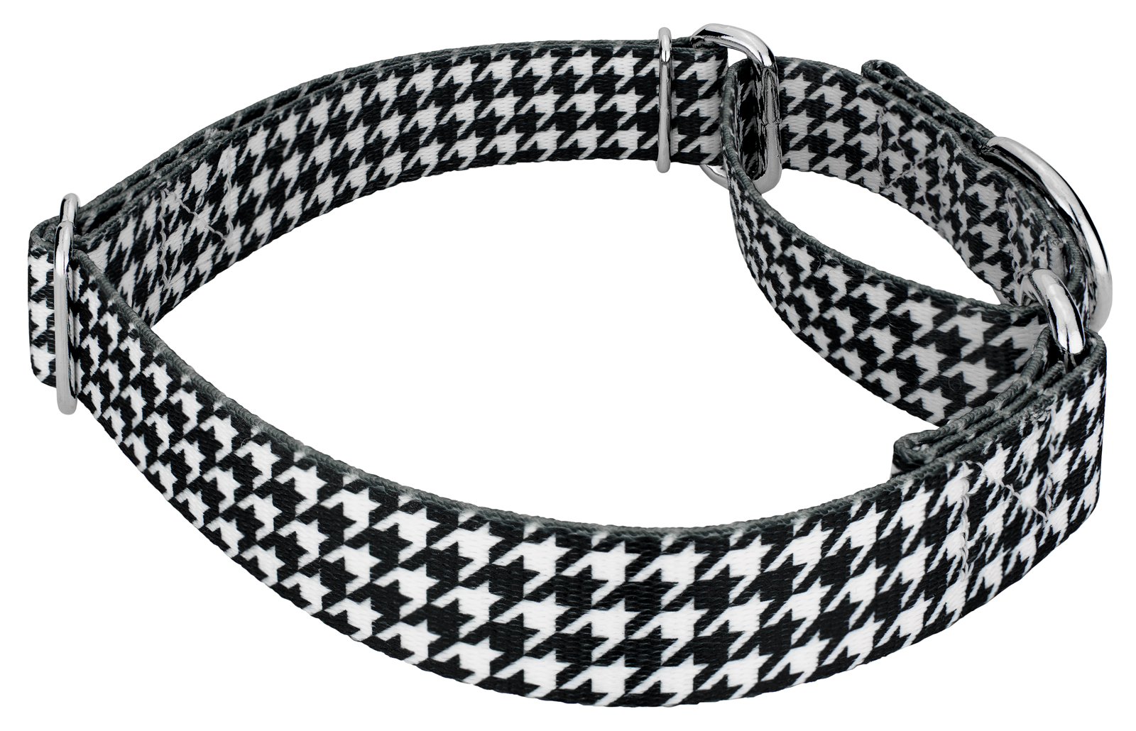 Country Brook Petz® Houndstooth Martingale Dog Collar and Leash, Medium