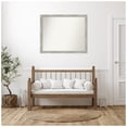 thumbnail image 3 of Amanti Art Custom Wall and Bathroom Mirror (35.5 x 43.5 in.), Dove Greywash Narrow Frame, 3 of 7