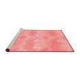 thumbnail image 2 of Ahgly Company Machine Washable Indoor Square Abstract Red Modern Area Rugs, 8' Square, 2 of 4