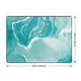 thumbnail image 2 of Area Rugs For Living Room Decor - Teal Turquoise 1 Soft Anti Slip Throw Washable Rugs 5x7 For Bedroom, Indoor Carpet For Bedroom Living Room 80x58In, 2 of 7