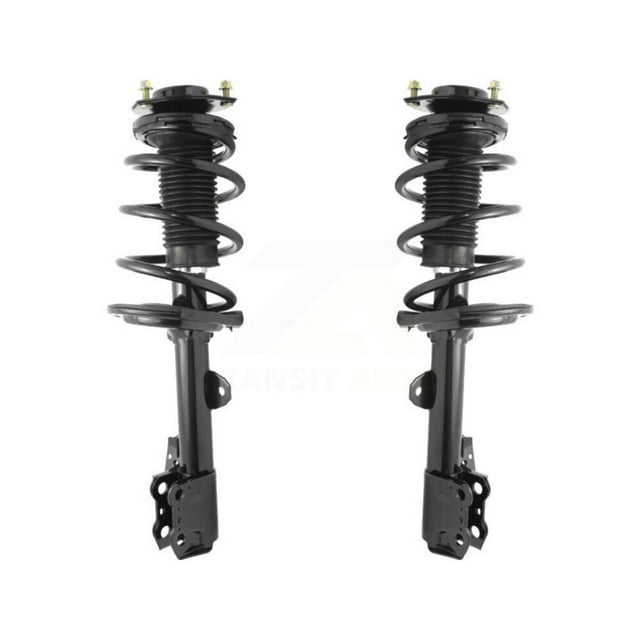 Transit Auto Front Complete Suspension Shocks Strut and Coil Spring Mount Assemblies Kit for Car 2009-2016 Toyota Venza - Left Right Side (Driver Passenger) K78A-100369