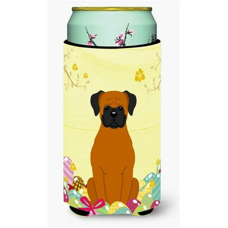 

Carolines Treasures BB6115TBC Easter Eggs Fawn Boxer Tall Boy Beverage Insulator Hugger