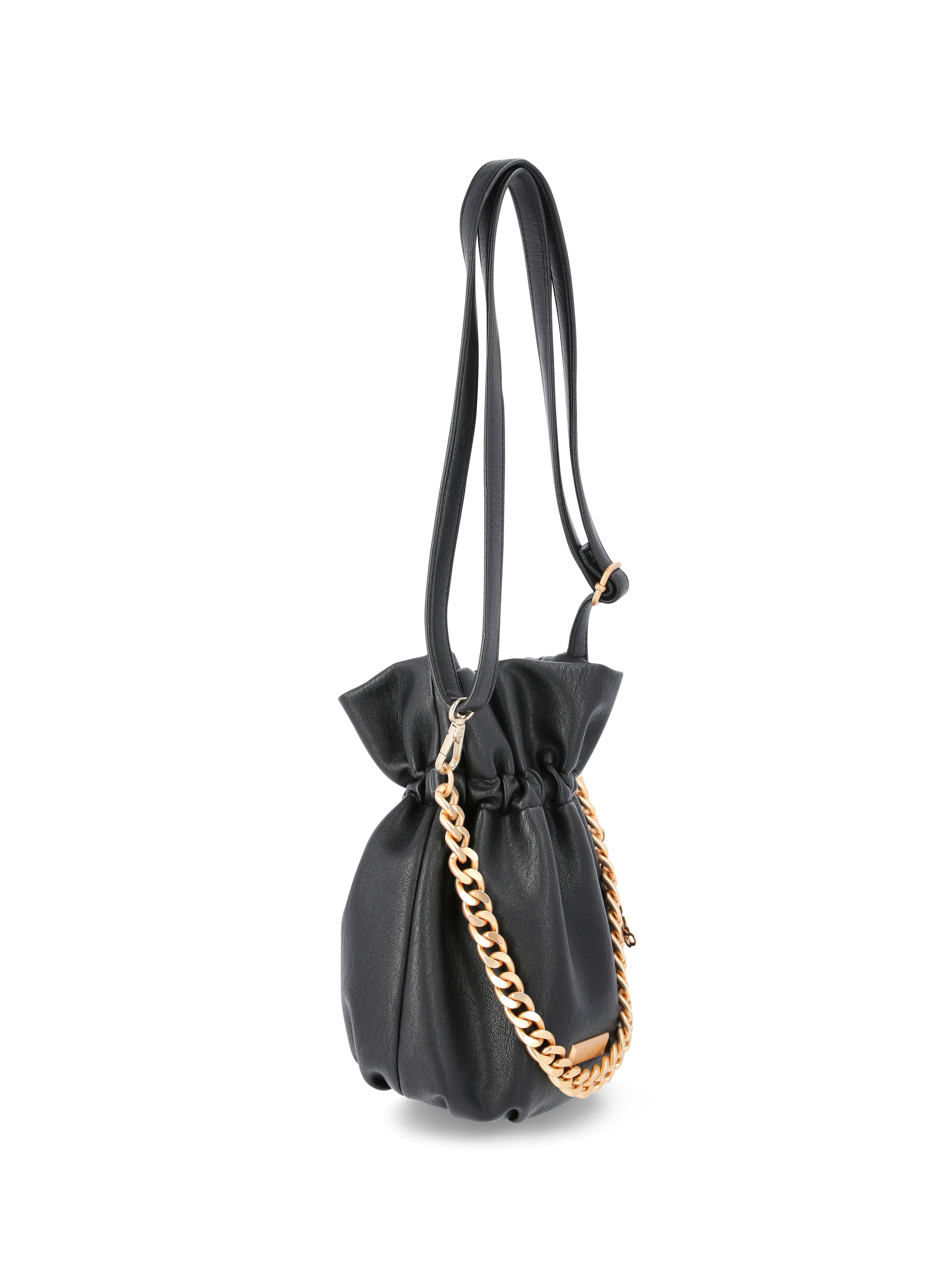 Jessica Simpson Women's Jolie Drawstring Crossbody Bag, Meteorite