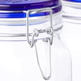 thumbnail image 6 of Bormioli Rocco Fido Blue Glass Jar, 6 of 6