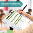 thumbnail image 5 of FORMRS 3 Ring Binder 1.5 inch with Pockets Set of 2 Clip Board 200 Sheets Capacity, Blue Butterfly, 5 of 8