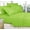 Lime, variant on Elegant Comfort 1500 Hotel Quality Microfiber Wrinkle and Fade Resistant Cozy 6-Piece Bedding Set, Queen Lime