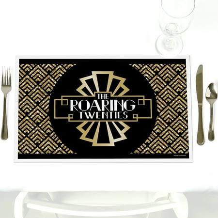 Roaring 20 S Party Table Decorations 1920s Art Deco Jazz Party