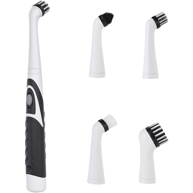 Cepillo eléctrico de limpieza sónico cepillo para el hogar con 4 cabezas para cocina de baño kaili Sencillez