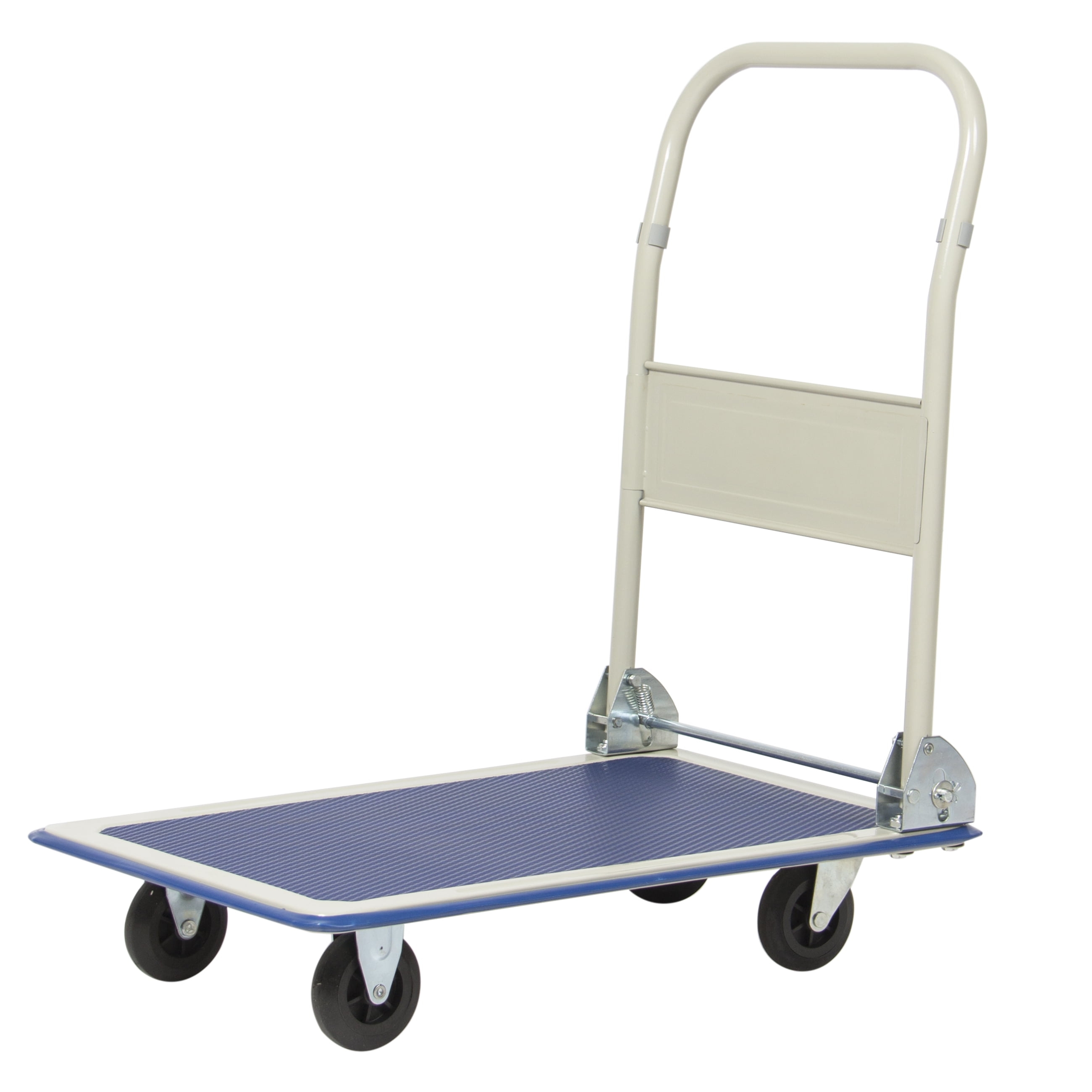 Best Choice Products Foldable Rolling Warehouse Platform Dolly Push Cart w/ 330lb Capacity, Non