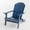 Navy, variant on Noble House Harvey Folding Acacia Wood Adirondack Chair - Navy