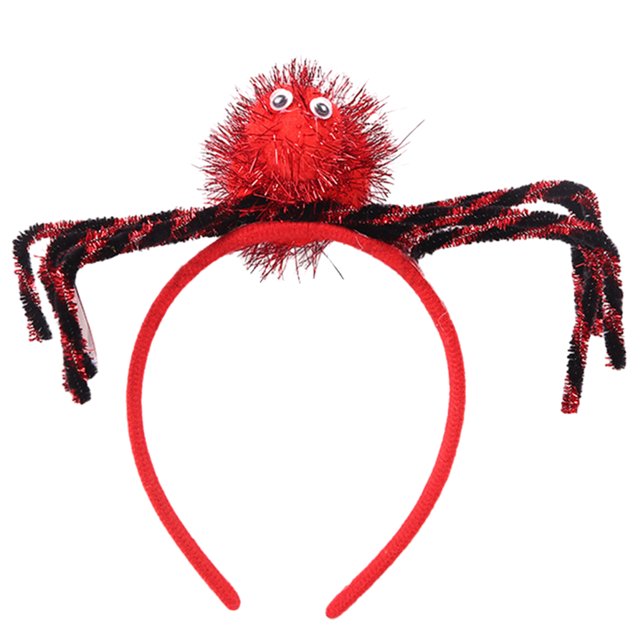 Disfraz de Halloween, diadema de araña, accesorio de vestir de araña, gorro de Halloween