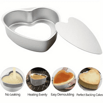Heart Pan - removal bottom ( 10")