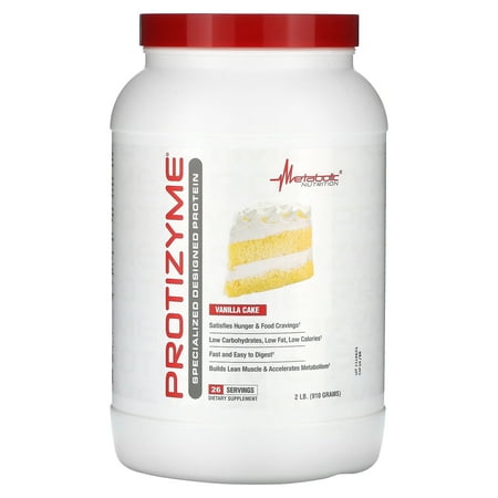 Metabolic Nutrition Protizyme Vanilla Cake - 2 lb