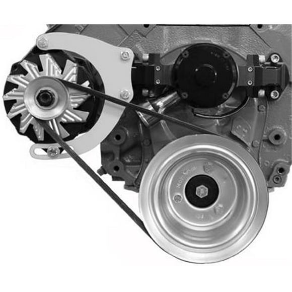 Alan Grove Components 236R Alternator Bracket - Big Block Chevy - Electric Water Pump - Right Hand