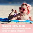 thumbnail image 3 of Neutrogena Pure & Free Baby Mineral Sunscreen Lotion with Broad Spectrum SPF 50 & Zinc Oxide, Water-Resistant, Hypoallergenic & Tear-Free Baby Sunscreen, 3 fl. oz, 3 of 3