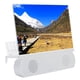 thumbnail image 4 of Lupa de pantalla de teléfono móvil de 10 pulgadas con altavoz Bluetooth amplificador de vídeo soporte de teléfono para el hogar al aire libre blanco, 4 of 5