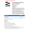 thumbnail image 2 of Rear Brake Pad Set - Compatible with 2010 - 2017 Volvo XC60 2011 2012 2013 2014 2015 2016, 2 of 2