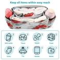 thumbnail image 4 of DIXRUYEE Stroller Organizer Radiant Roses and Butterflies Printed, 4 of 7