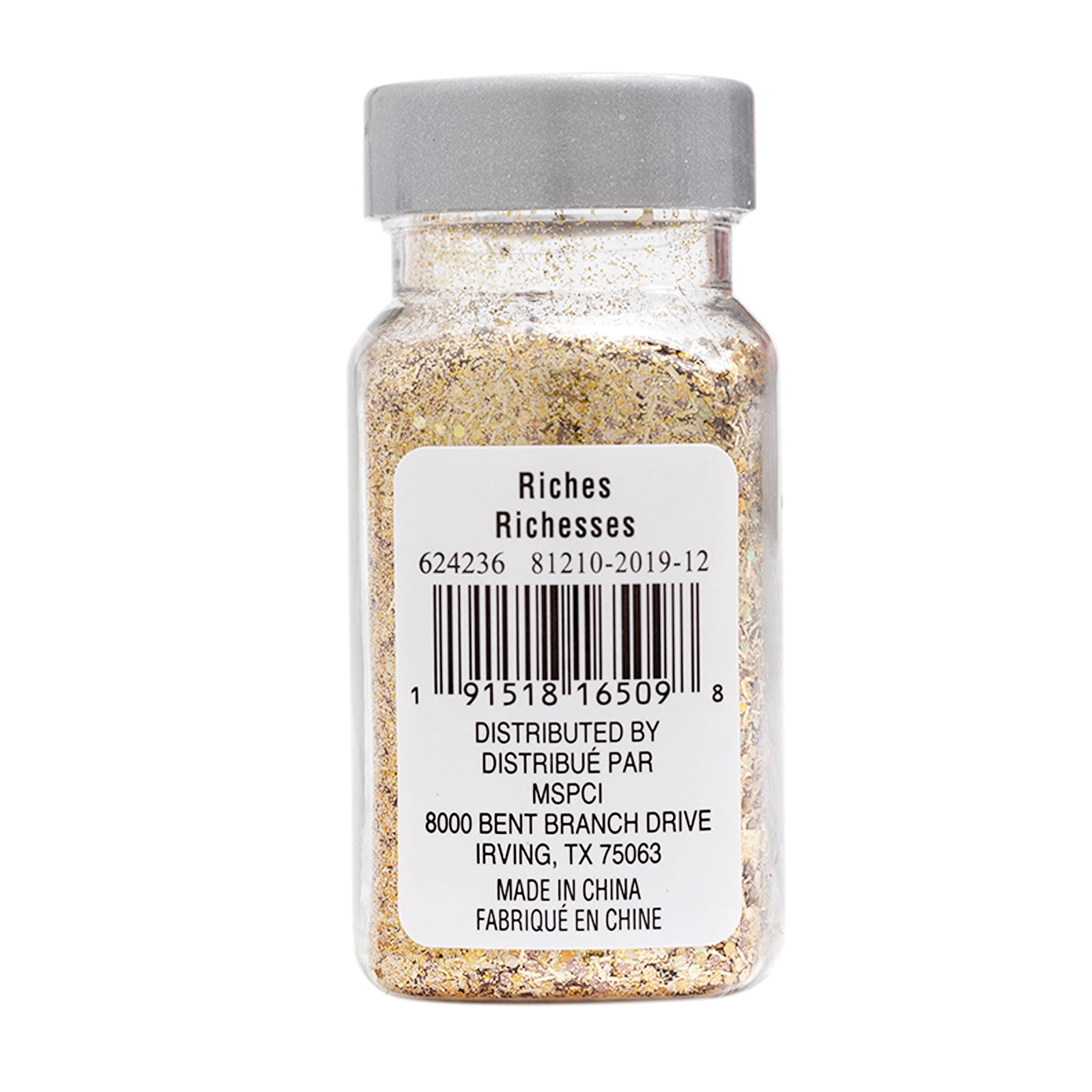 Recollections Riches Specialty Polyester Glitter, 12 Pack