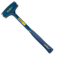 ESTWING Estwing Drilling Hammer, 4 lb, 11-1/2 in L, Straight Steel Handle