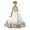 White, variant on Drtj 2-14T Kids Teens Flower Girl Dresses Wedding Pageant Dresses Tulle Applique Prom Ball Gowns