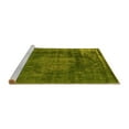 thumbnail image 2 of Ahgly Company Machine Washable Indoor Rectangle Oriental Yellow Industrial Area Rugs, 4' x 6', 2 of 4