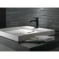 thumbnail image 2 of Delta Ara Single Handle Bathroom Faucet in Matte Black 567LF-BLLPU, 2 of 2