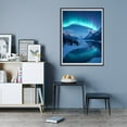 thumbnail image 7 of Diamond Art Kit for Adults, Aurora Borealis Mountain Reflection Diamond Painting for Adults Beginners, 5D DIY Diamond Art Painting Kits, Colorful Diamond Painting Craft for Home Decor 12x16, 7 of 7
