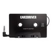 Car and Driver Cassette Adapter, Black, 3.5 mm