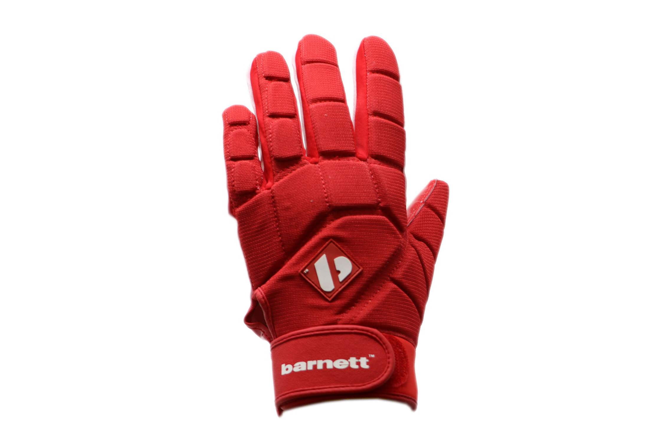 Barnett FKG-03 Red High Level Linebacker Football Gloves, LB, RB, TE